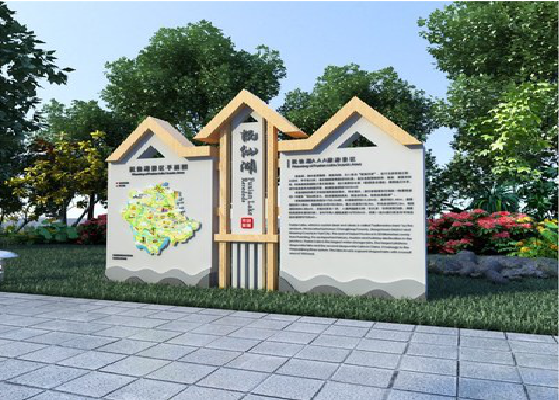 望江景区标识标牌设计要求。