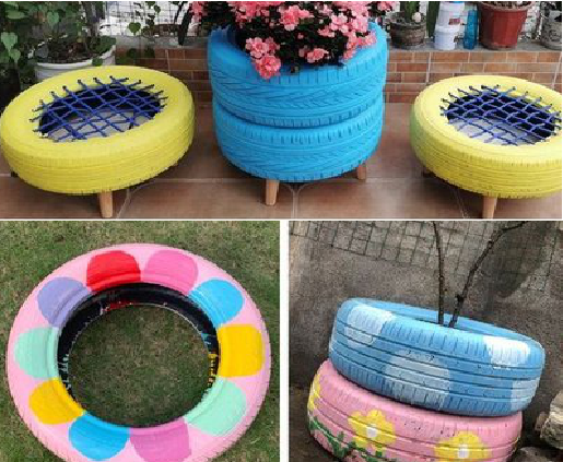 望江墙体彩绘-变废为宝