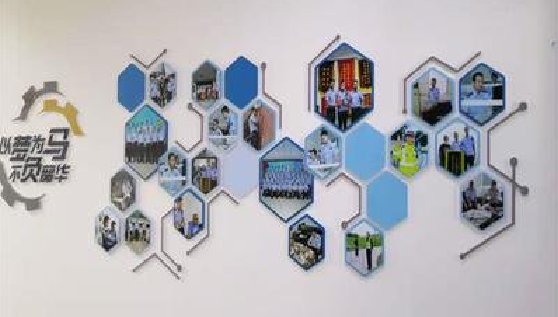 望江文化墙最常见的做法。