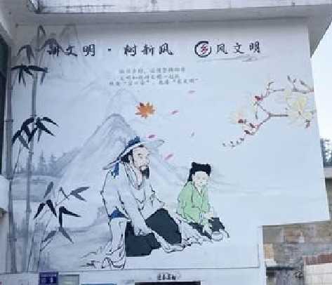 望江分享几个墙绘保养知识。