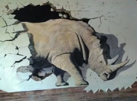 望江在墙绘中，如何绘制3D效果？