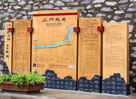 望江景区标识牌居然有这么多功能，让我来告诉你吧!